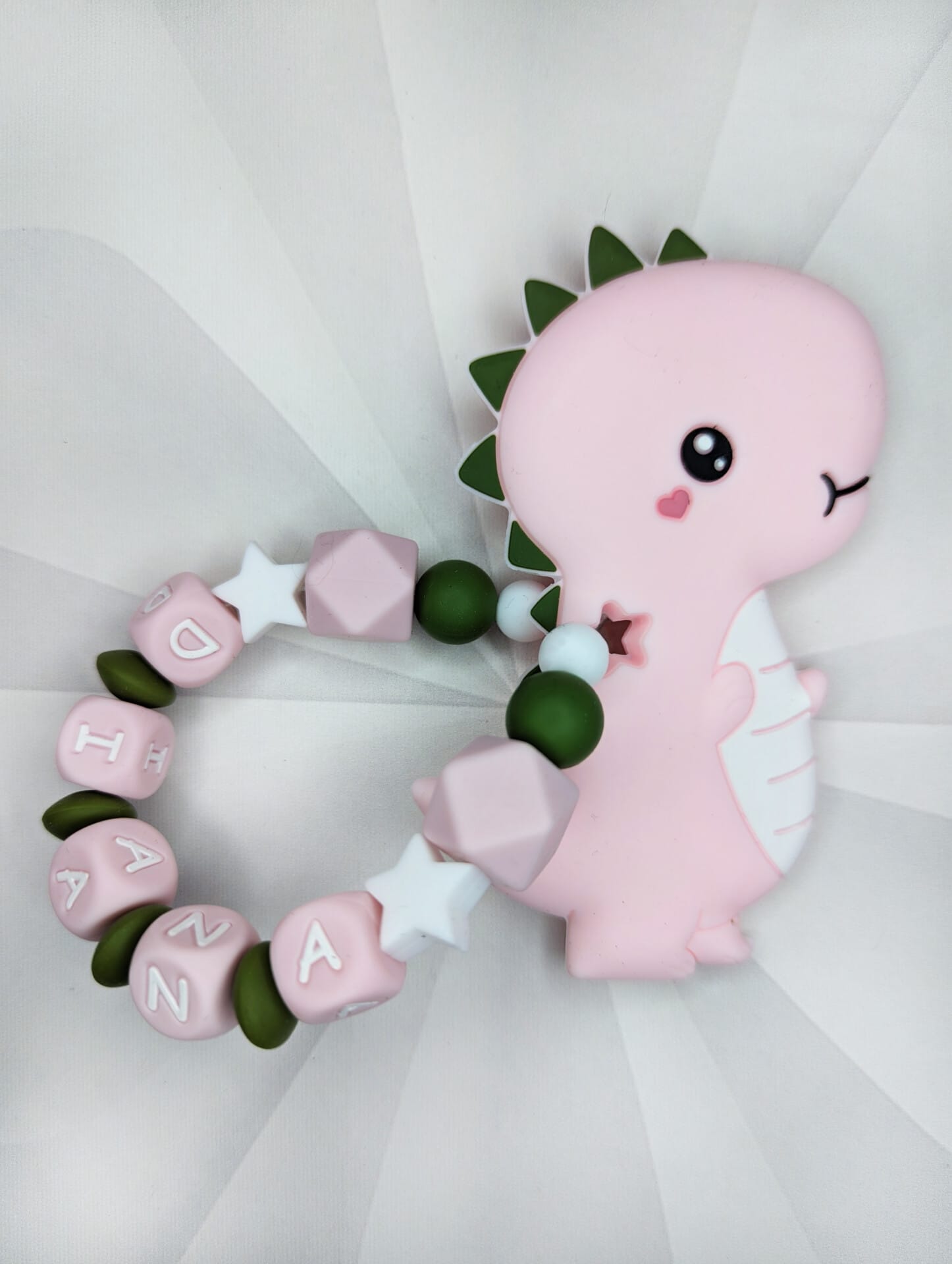 närimisrõngas roosa draakon